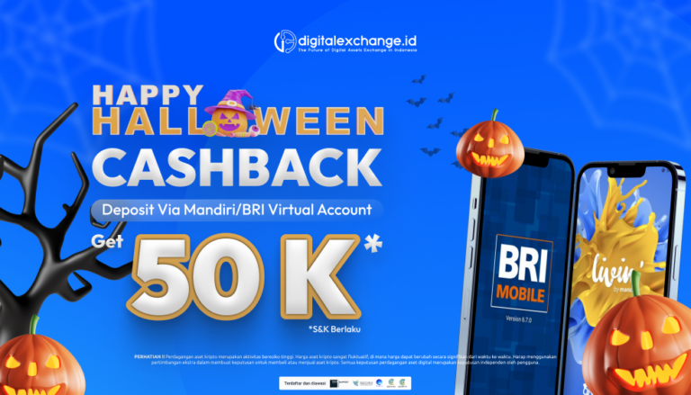 Promo Cashback 50.000 dari Bri dan Mandiri