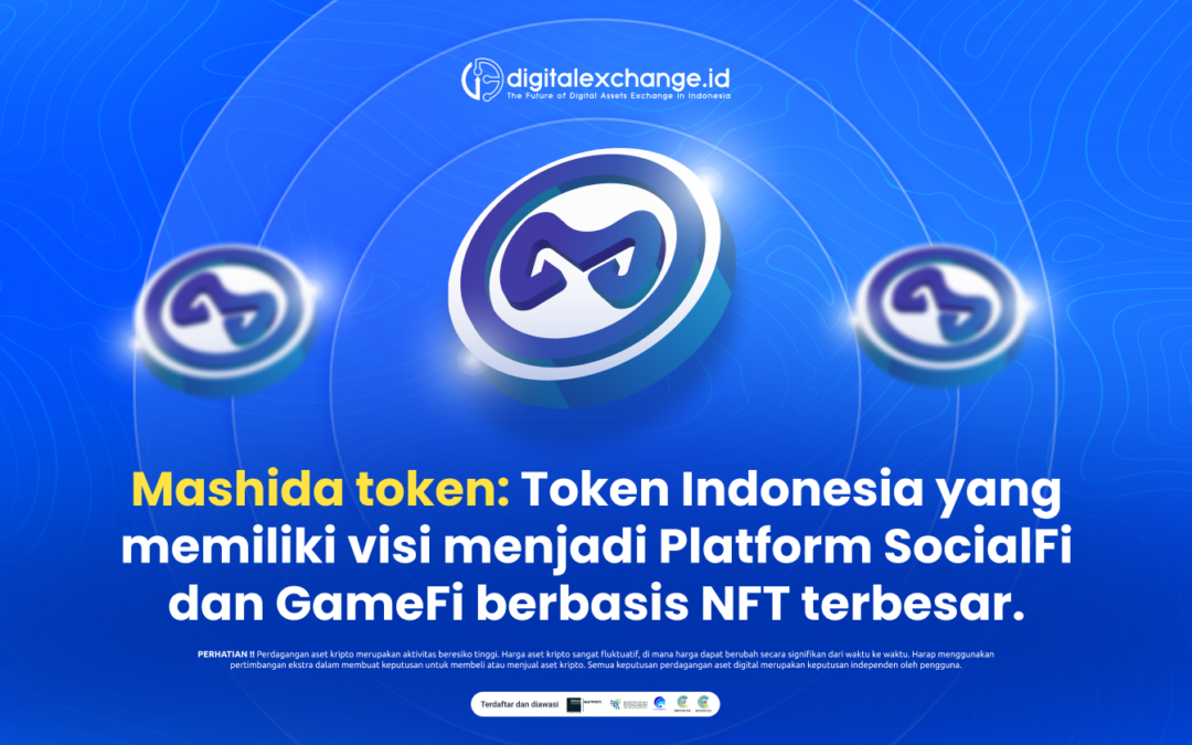 Mashida Token: Crypto Buatan Indonesia Tersedia di Market digitalexchange.id tanggal 10-Oktober-2023